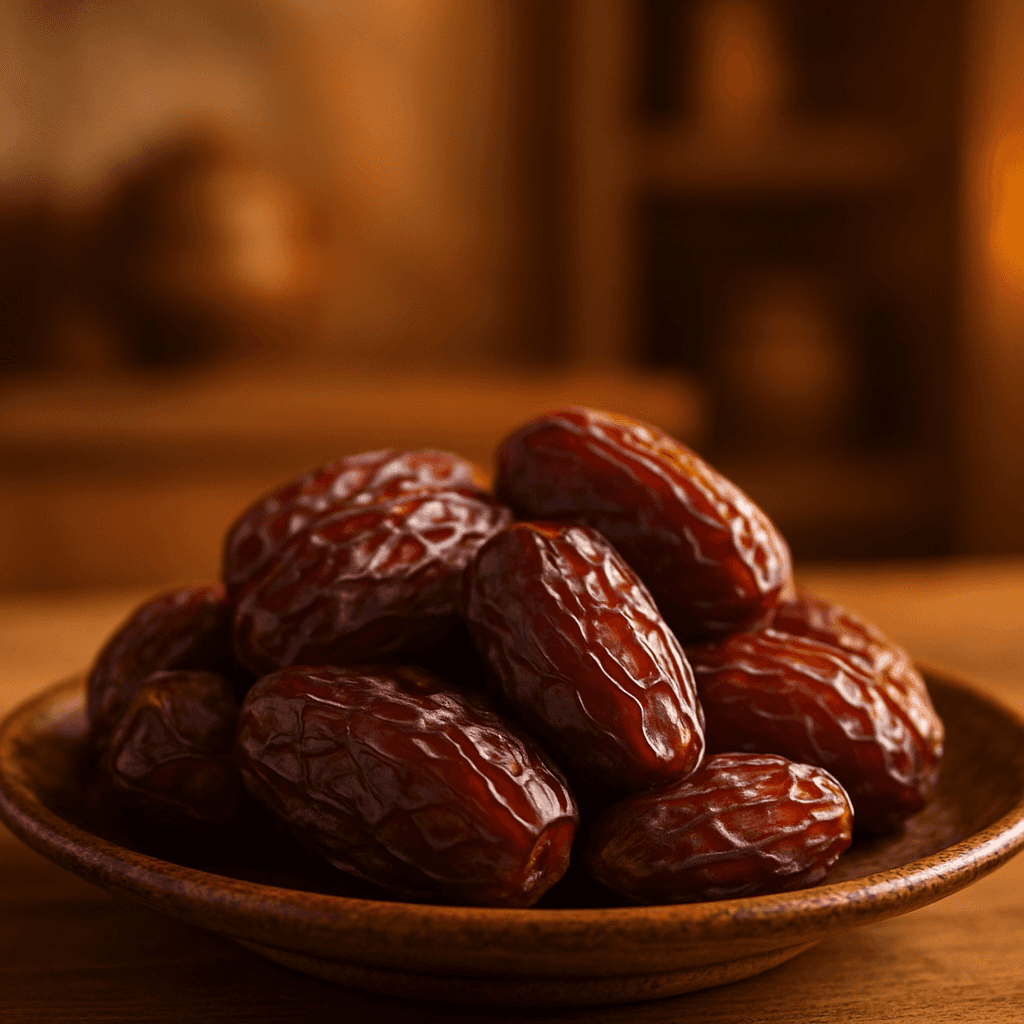 Our finest Medjool dates, freshly plated