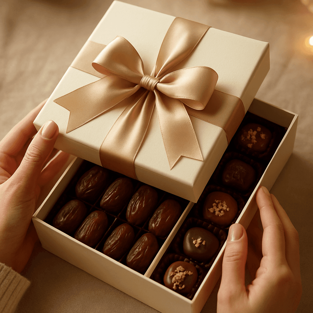 Unboxing our festive gift box