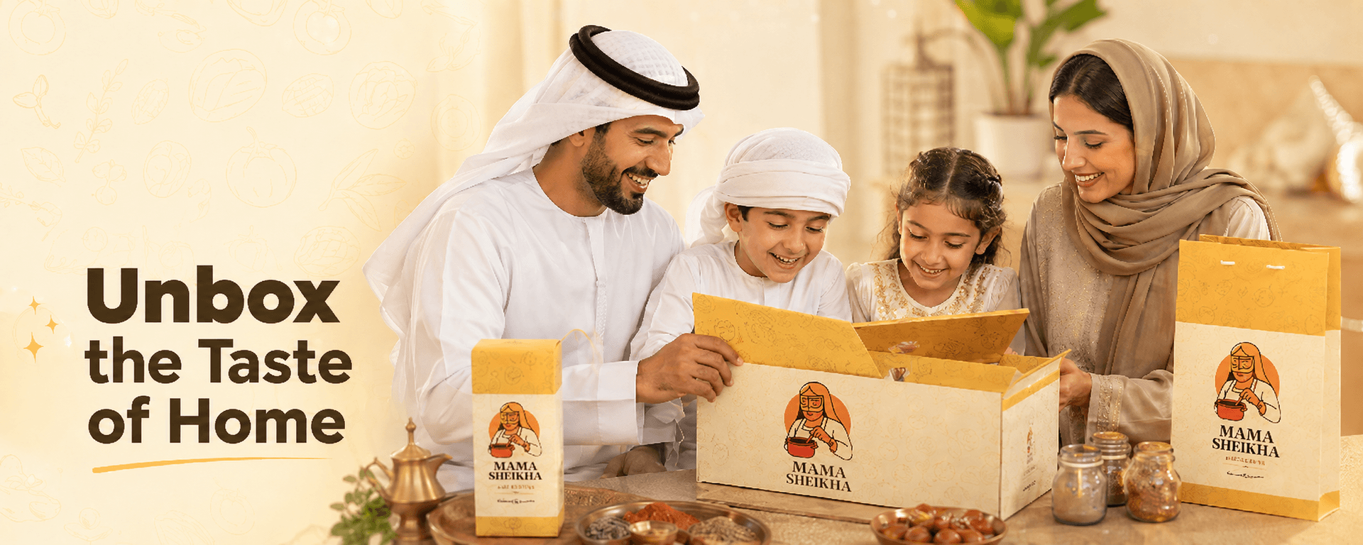 Unbox the taste of home